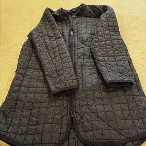 Athleta Black Quilted Jacket